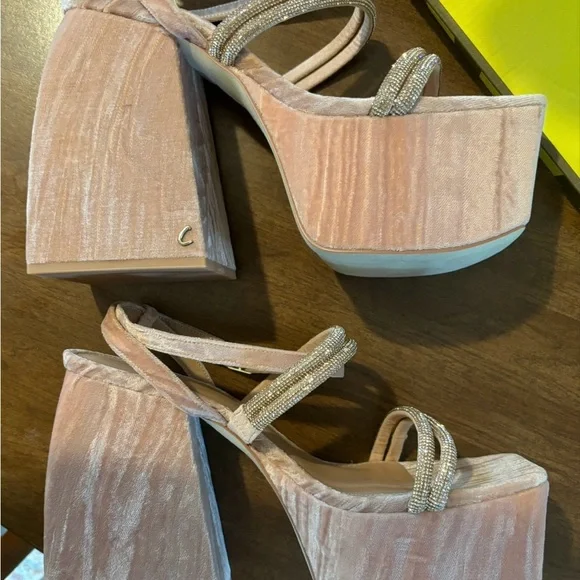 MilaJewel Sam Edelman Circus Ny ankle strap platform sandals. Extraordinary. - Picture 10 of 16